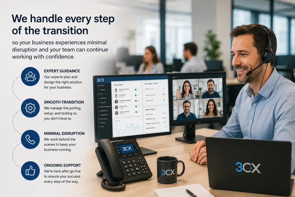 Transition To 3cx is easy